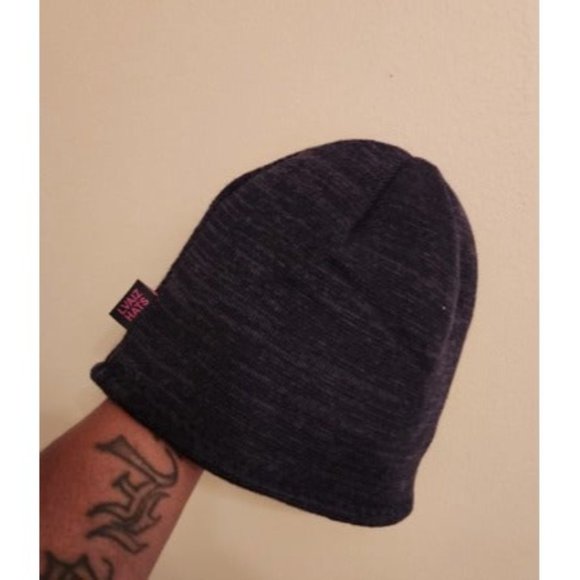 Winter Fleece Lined Knitted Beanie Hats for Men Reversible Windproof - Picture 1 of 1